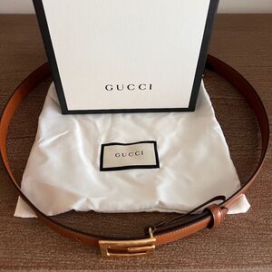 Men’s Gucci G Cube Buckle Belt